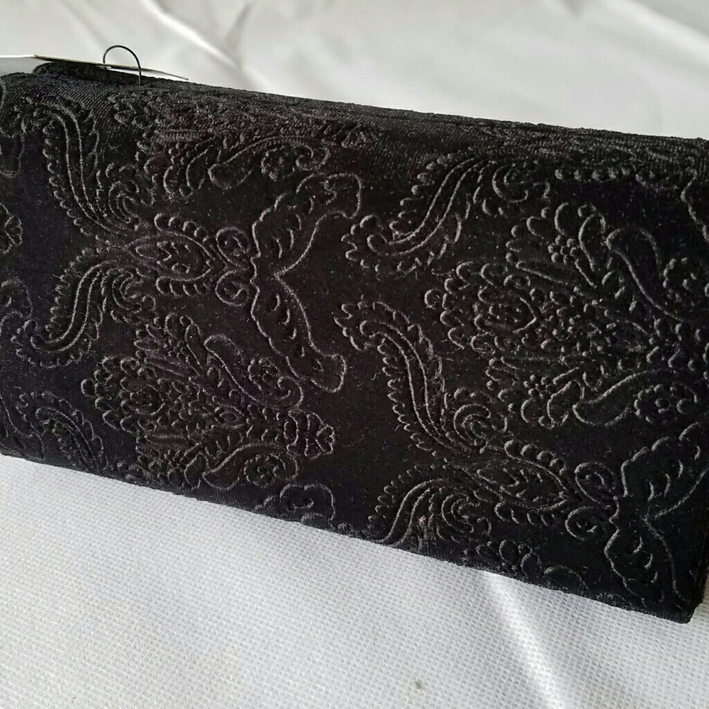 Inc women's velour pattern clutch small flaviee